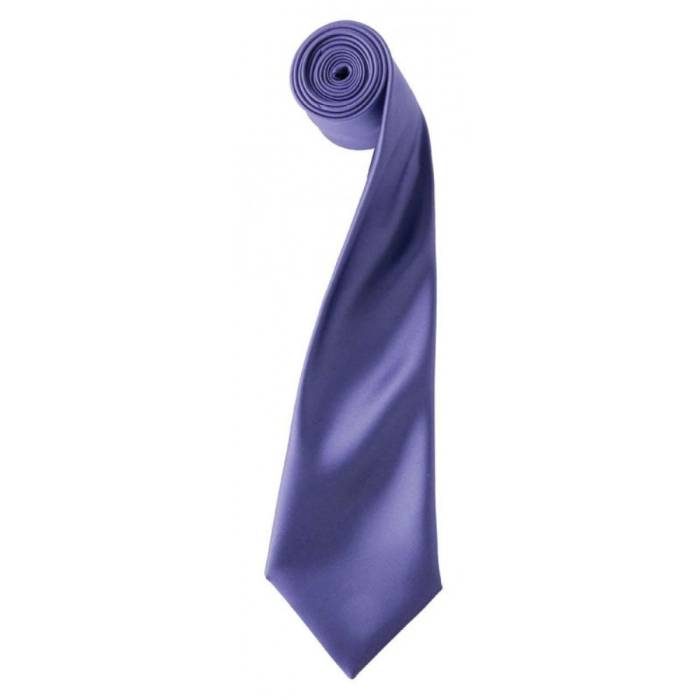 Colours szatén nyakkendő, Purple, U
