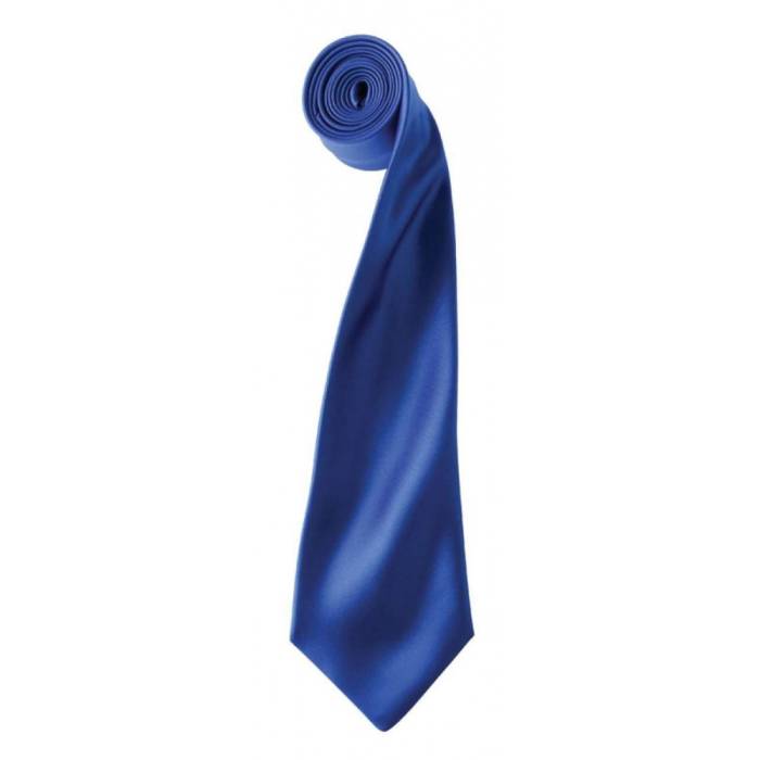 Colours szatén nyakkendő, Royal, U