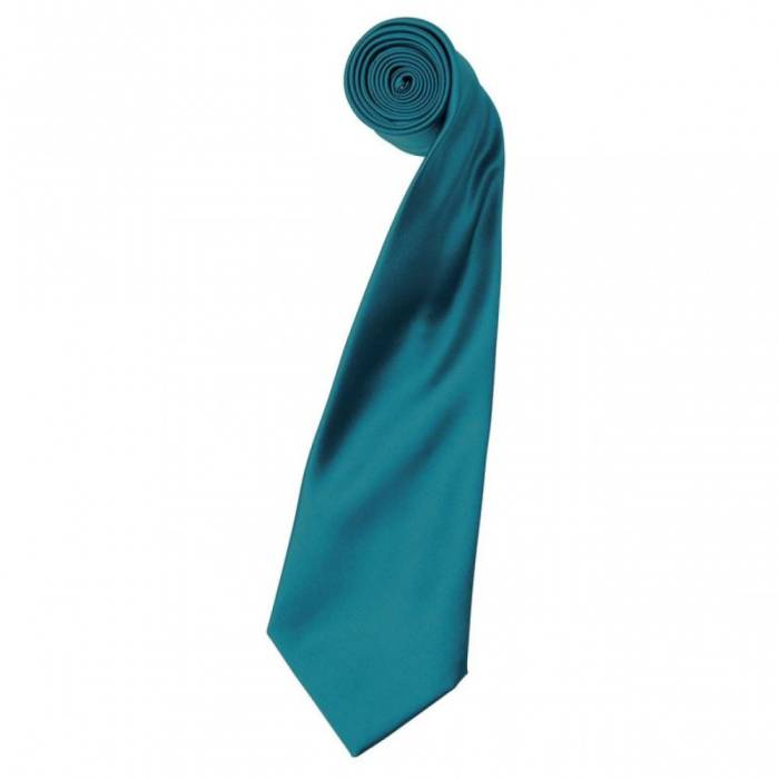 Colours szatén nyakkendő, Teal, U - Teal<br><small>GO-PR750TL-U</small>