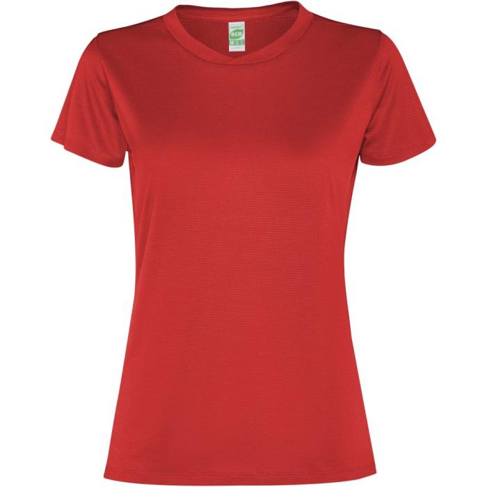 Slam rövid ujjú női sportpóló, red, XL - red<br><small>GO-R03054I4</small>