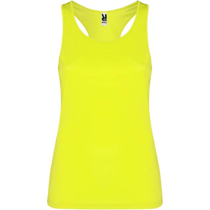 Shura női sport trikó, fluor yellow, M