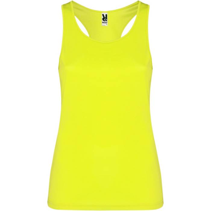 Shura női sport trikó, fluor yellow, L