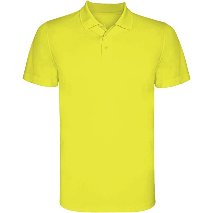Roly Monzha férfi sportpóló, Fluor Yellow, S - Fluor Yellow<br><small>GO-R04041C1</small>