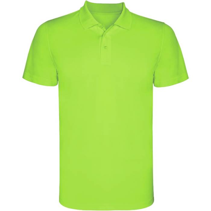 Roly Monzha férfi sportpóló, Lime / Green Lime, S - Lime / Green Lime<br><small>GO-R04042X1</small>