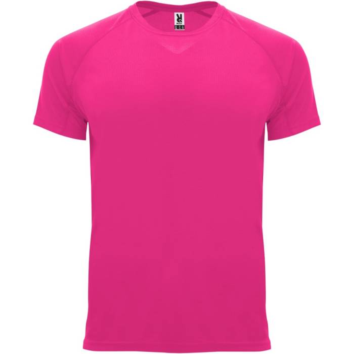 Roly Bahrain férfi sportpóló, Pink Fluor, XL