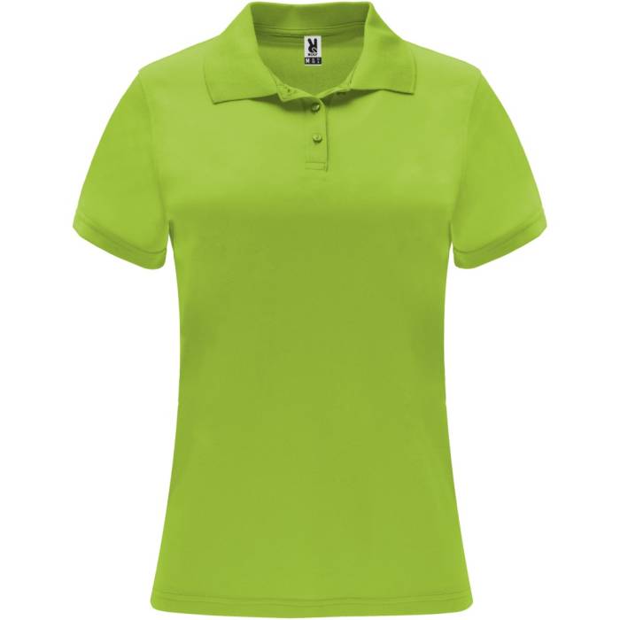 Roly Monzha női sportpóló, Lime / Green Lime, XL