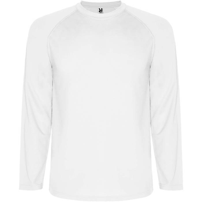 Roly Montecarlo hosszúujjú férfi sportpóló, White, S