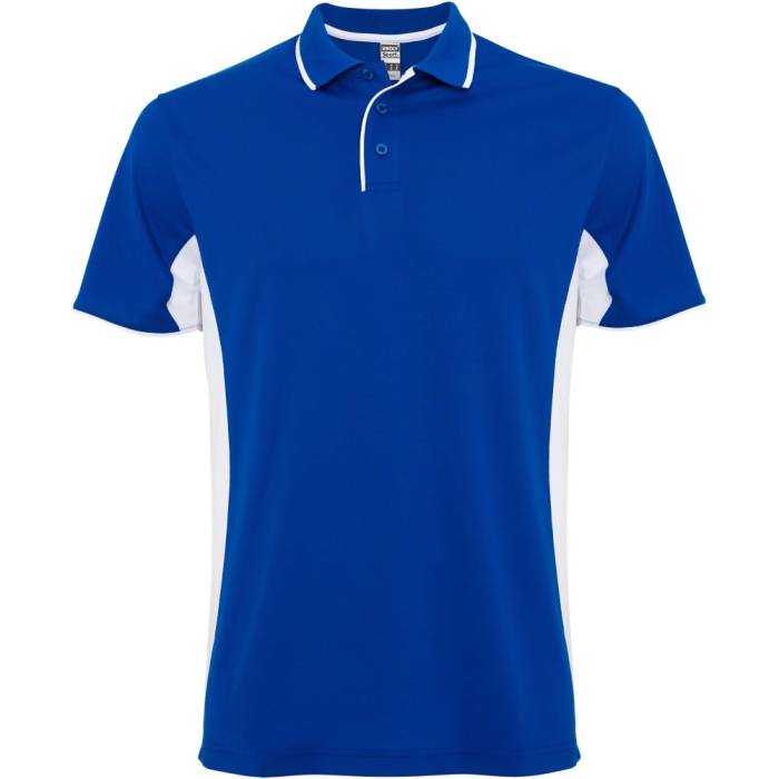 Montmelo rövid ujjú uniszex sportpóló, royal blue, white,  - royal blue, white...<br><small>GO-R04218C1</small>