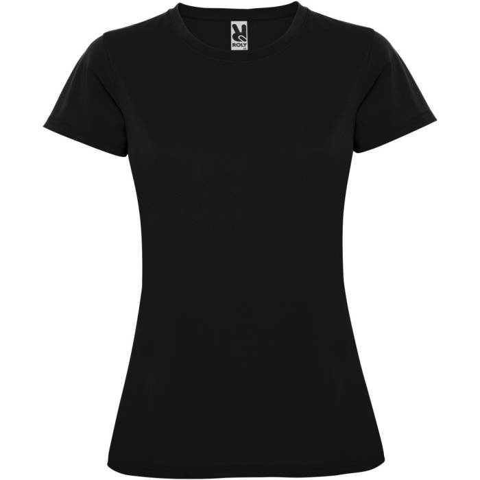 Roly Montecarlo női sportpóló, Solid black, S - Solid black<br><small>GO-R04233O1</small>