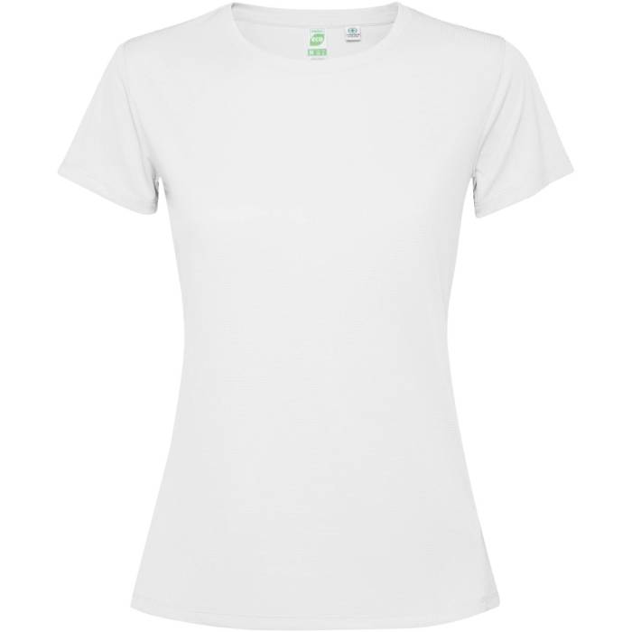 Roly Estoril rövidujjú női póló, fehér, L - fehér<br><small>GO-R04311Z3</small>