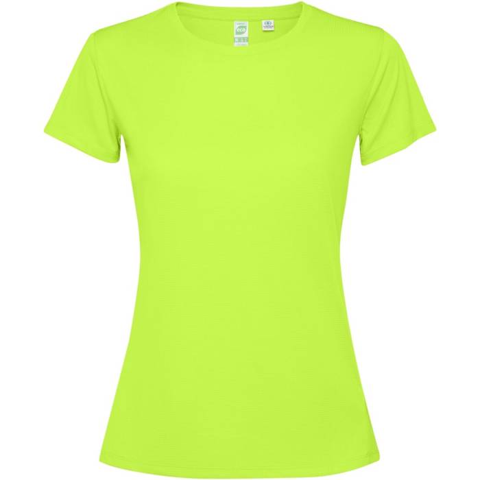 Roly Estoril rövidujjú női póló, neonzöld, 2XL - neonzöld<br><small>GO-R04315B5</small>