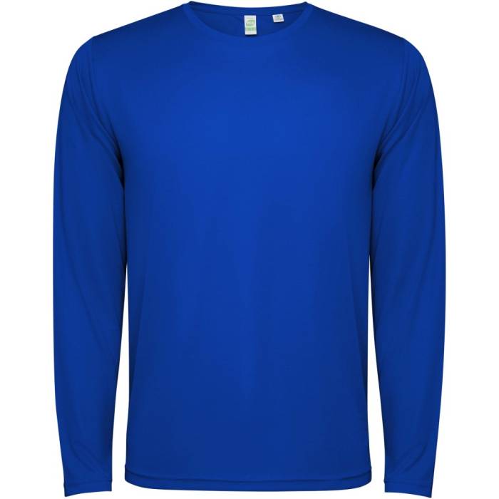 Roly Estoril hosszúujjú unisex póló, kék, 2XL - kék<br><small>GO-R04324T5</small>