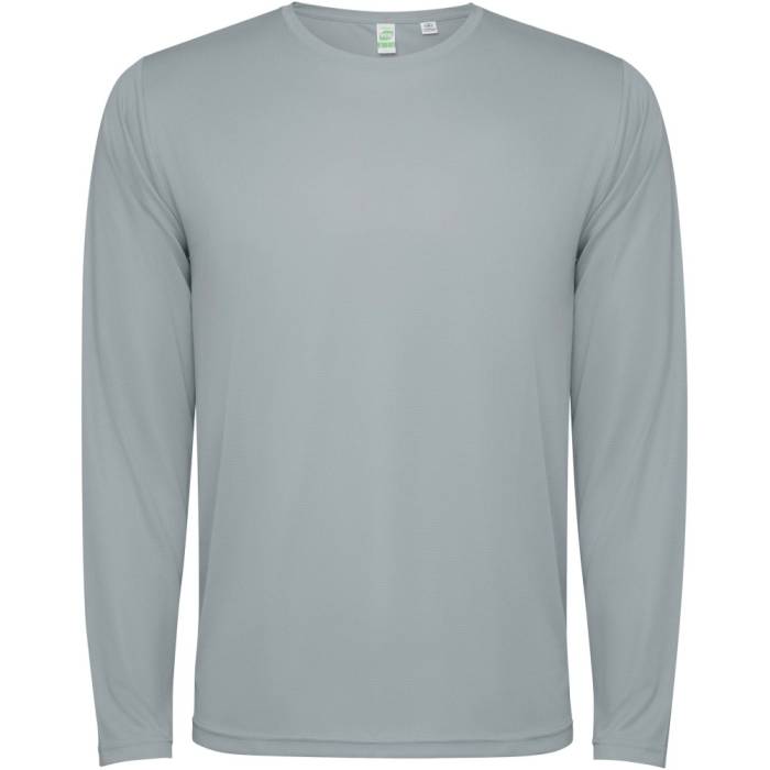 Roly Estoril hosszúujjú unisex póló, szürke, 3XL - szürke<br><small>GO-R0432C46</small>