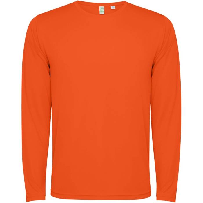 Roly Estoril hosszúujjú unisex póló, narancssárga, XS - narancssárga<br><small>GO-R0432D80</small>