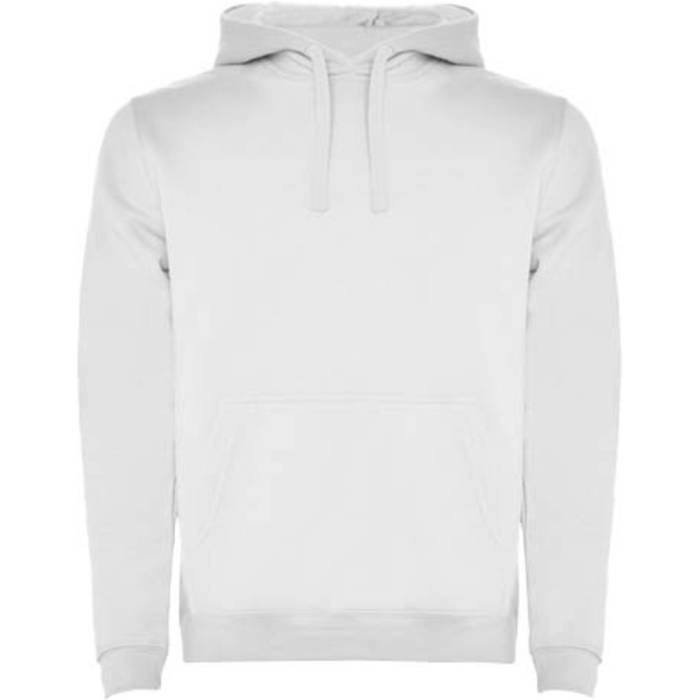 Roly Urban férfi kapucnis pulóver, White, 4XL - White<br><small>GO-R10671Z7</small>
