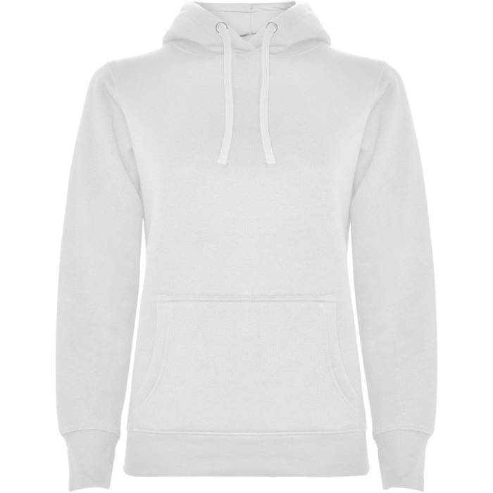 Roly Urban női kapucnis pulóver, White, XL