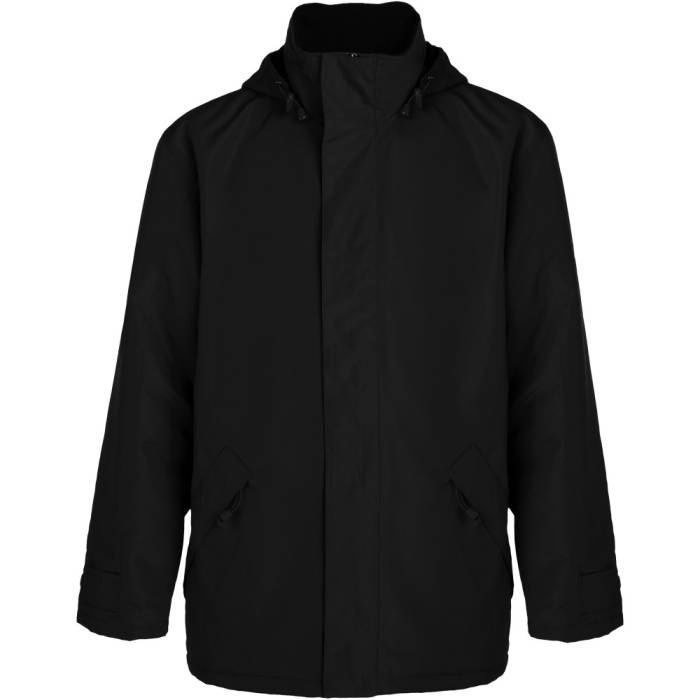 Roly Europa uniszex dzseki, Solid black, XL - Solid black<br><small>GO-R50773O4</small>