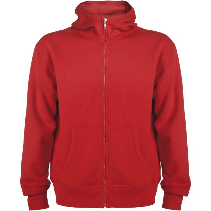 Roly Montblanc uniszex kapucnis pulóver, Red, S