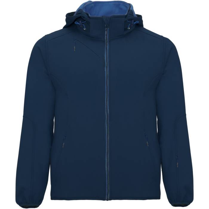 Roly Siberia uniszex softshell dzseki, Navy Blue, XL