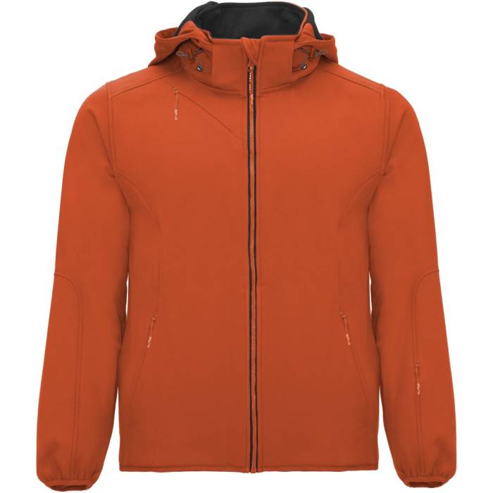Roly Siberia uniszex softshell dzseki, Vermillon Orange, S