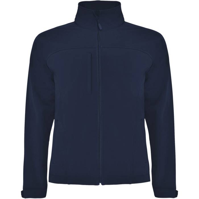 Roly Rudolph uniszex softshell dzseki, Navy Blue, L