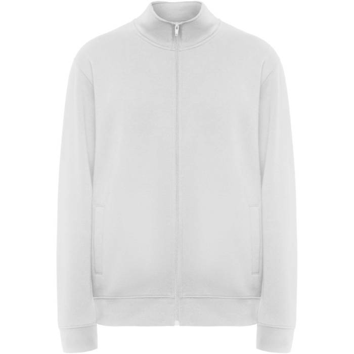 Roly Ulan uniszex cipzáros pulóver, white, XS - white<br><small>GO-R64391Z0</small>