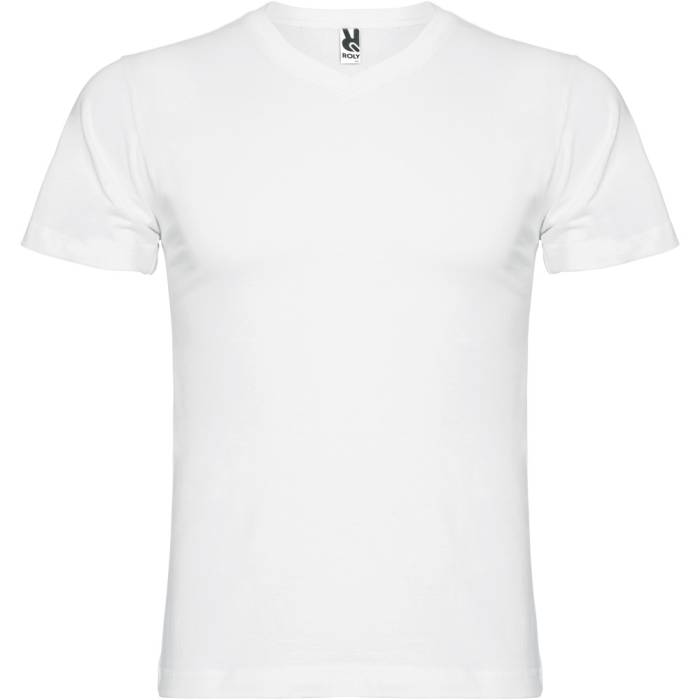 Roly Samoyedo V-nyakú férfi póló, White, S - White<br><small>GO-R65031Z1</small>