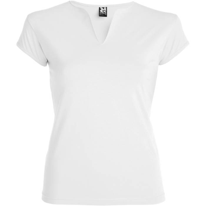 Roly Belice női póló, White, L - White<br><small>GO-R65321Z3</small>