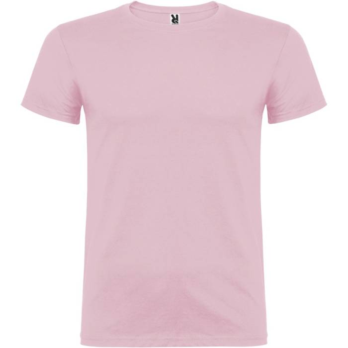 Roly Beagle férfi pamutpóló, Light pink, XL