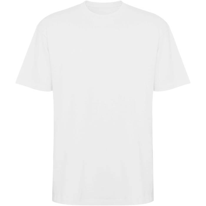 Roly Bull rövidujjú uniszex oversized póló, fehér, XS - fehér<br><small>GO-R65601Z0</small>