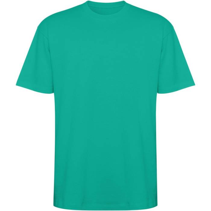 Roly Bull rövidujjú uniszex oversized póló, zöld, S - zöld<br><small>GO-R6560D51</small>