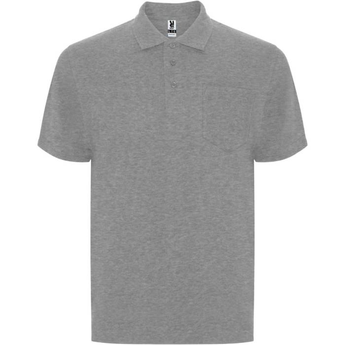 Roly Centauro Premium uniszex piképóló, Marl Grey, 2XL