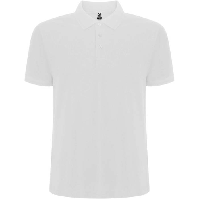 Roly Pegaso Premium férfi piképóló, White, 2XL - White<br><small>GO-R66091Z5</small>