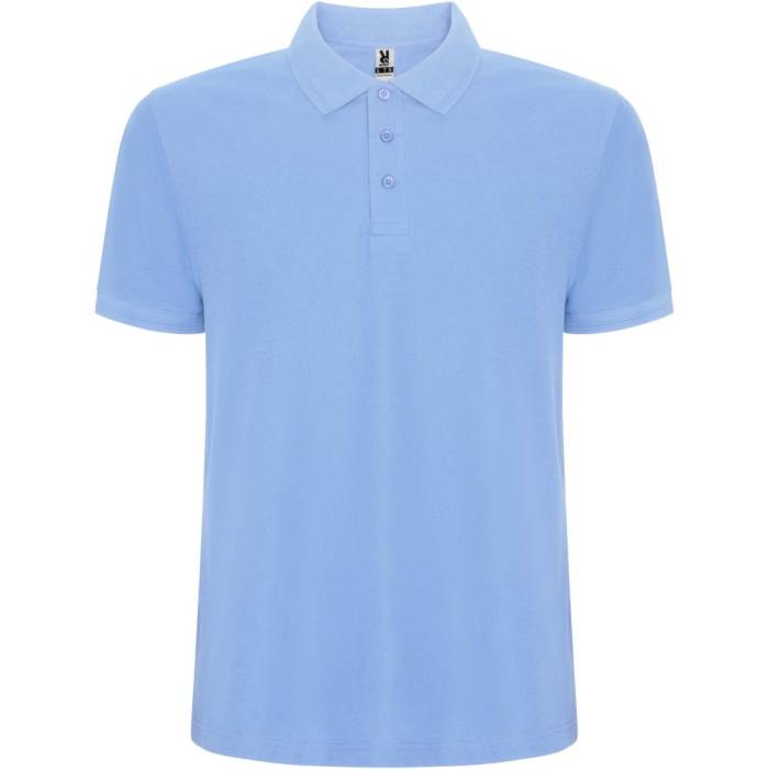 Roly Pegaso Premium férfi piképóló, Sky blue, 2XL - Sky blue<br><small>GO-R66092H5</small>