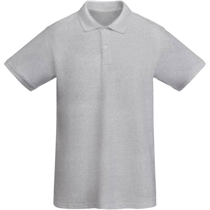 Roly Prince organikus pamut férfi póló, Marl Grey, XL