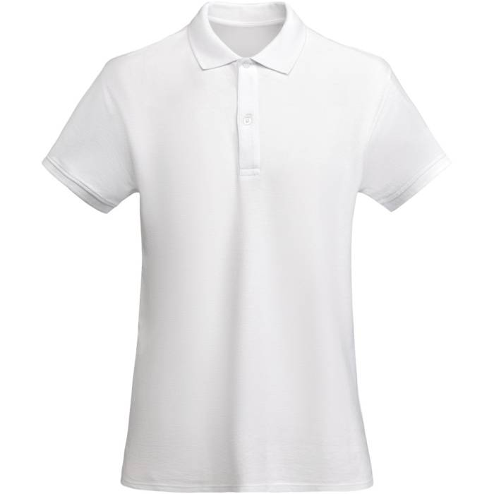 Roly Prince organikus pamut női póló, White, XL