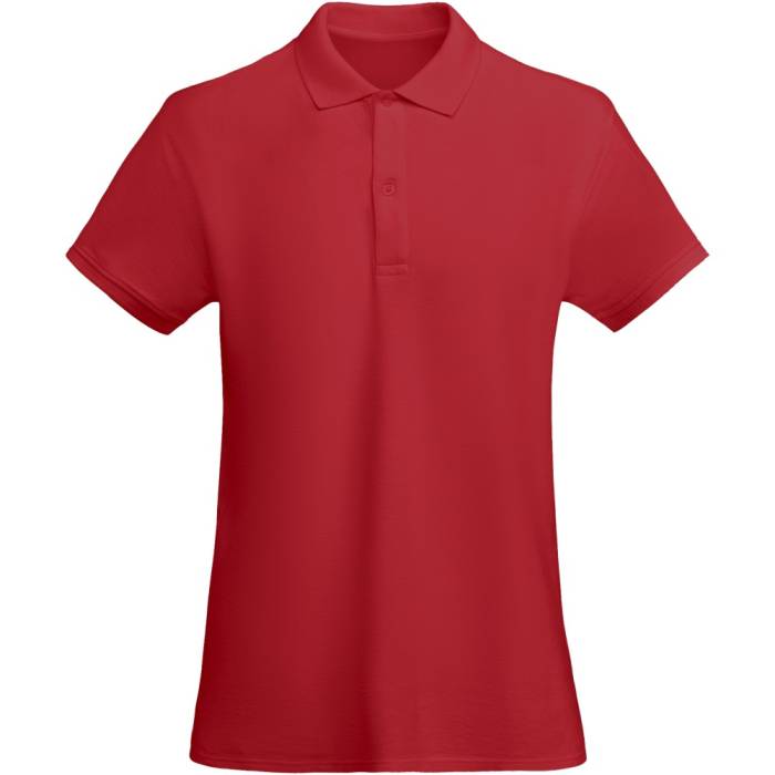 Roly Prince organikus pamut női póló, Red, XL