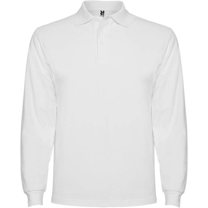 Roly Estrella hosszúujjú férfi póló, White, XL - White<br><small>GO-R66351Z4</small>