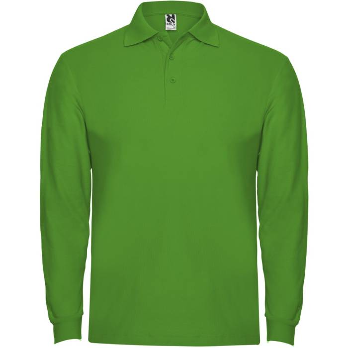 Roly Estrella hosszúujjú férfi póló, Grass Green, L - Grass Green<br><small>GO-R66355C3</small>