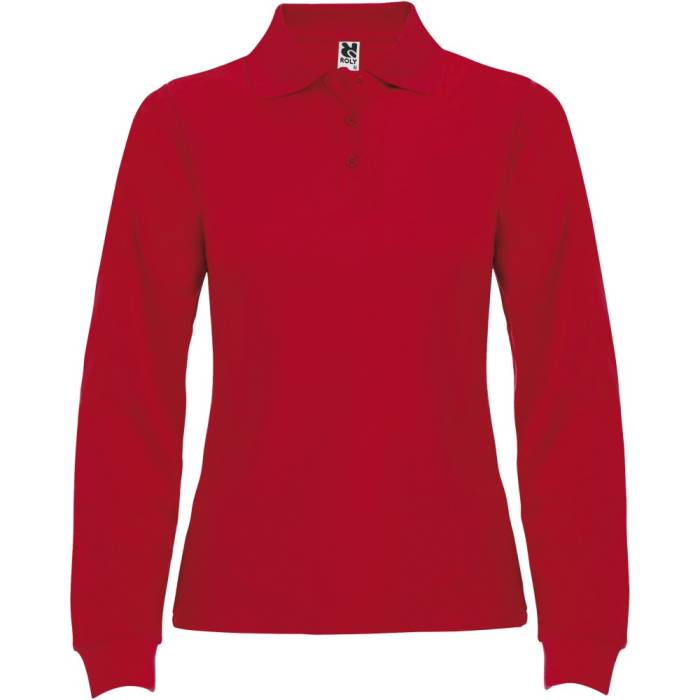 Roly Estrella hosszúujjú női póló, Red, S - Red<br><small>GO-R66364I1</small>