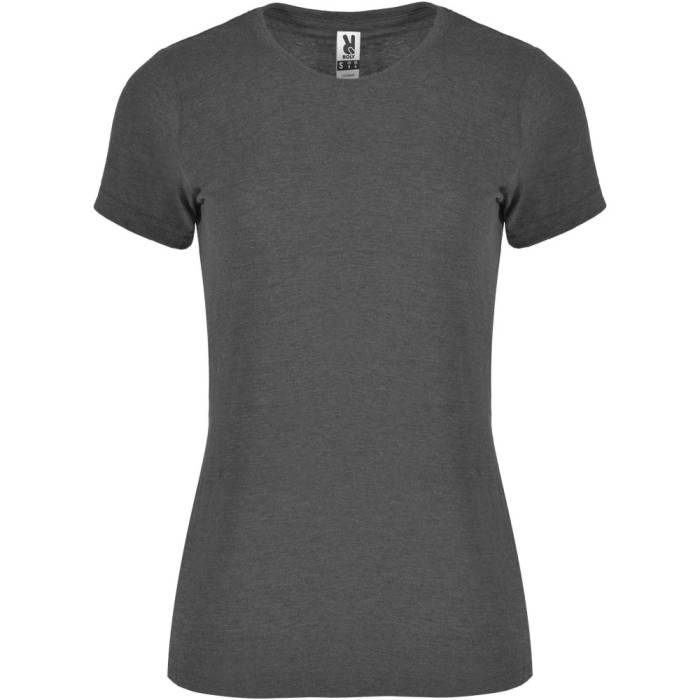 Roly Fox női póló, Heather black, 2XL - Heather black<br><small>GO-R66613P5</small>