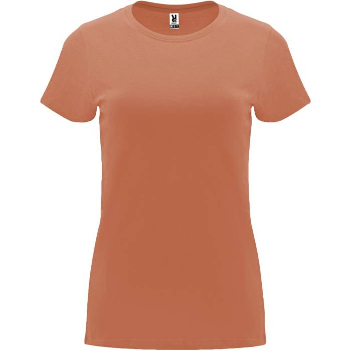 Roly Capri női pamutpóló, Greek Orange, XL