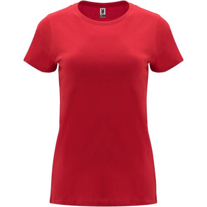 Roly Capri női pamutpóló, Red, XL - Red<br><small>GO-R66834I4</small>