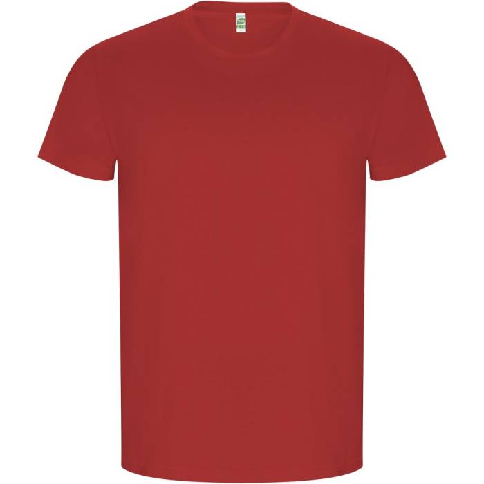 Roly Golden organikus pamut férfi póló, Red, 2XL - Red<br><small>GO-R66904I5</small>