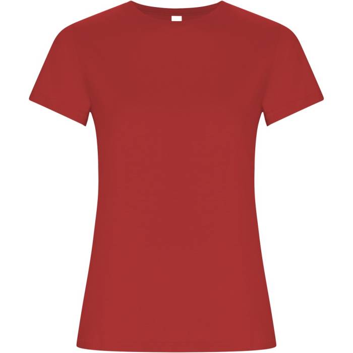 Roly Golden organikus pamut női póló, Red, XL
