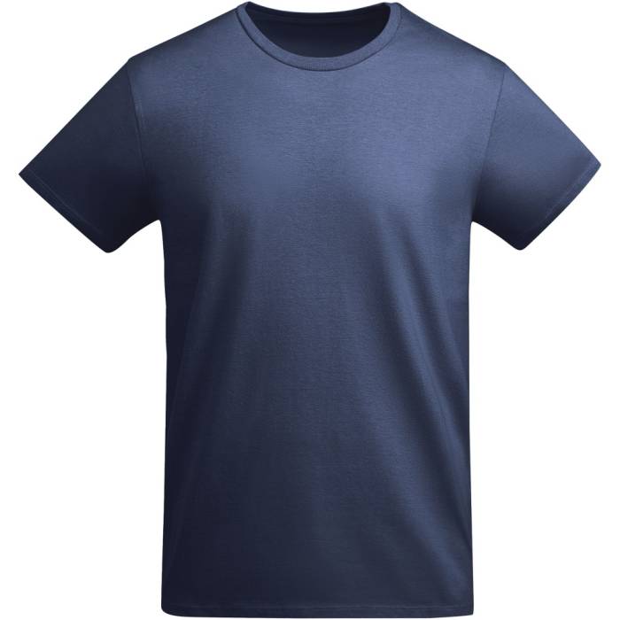 Roly Breda férfi organikus pamut póló, Navy Blue, S