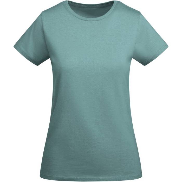 Roly Breda női organikus pamut póló, Dusty Blue, XL