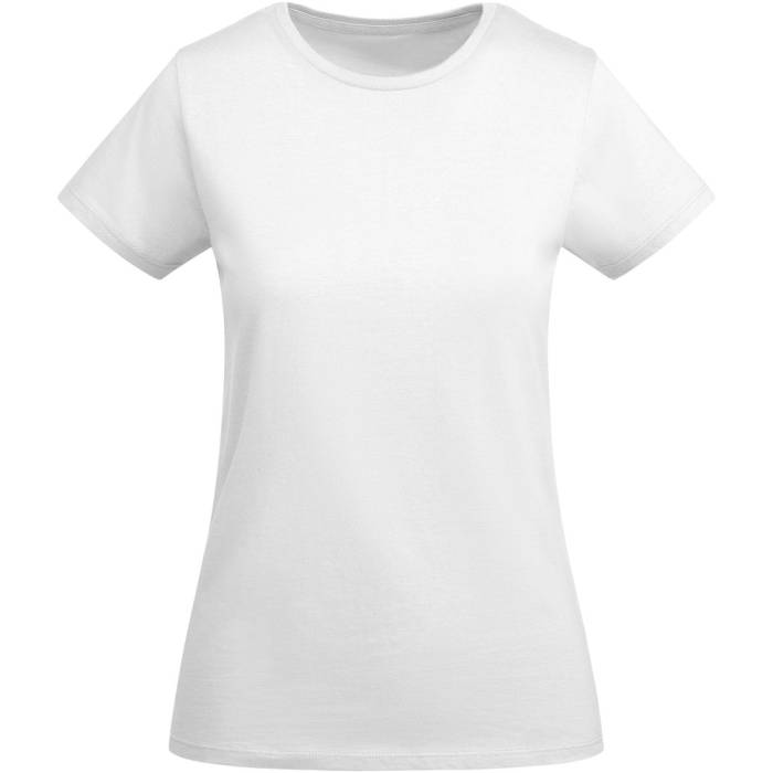 Roly Breda női organikus pamut póló, White, S