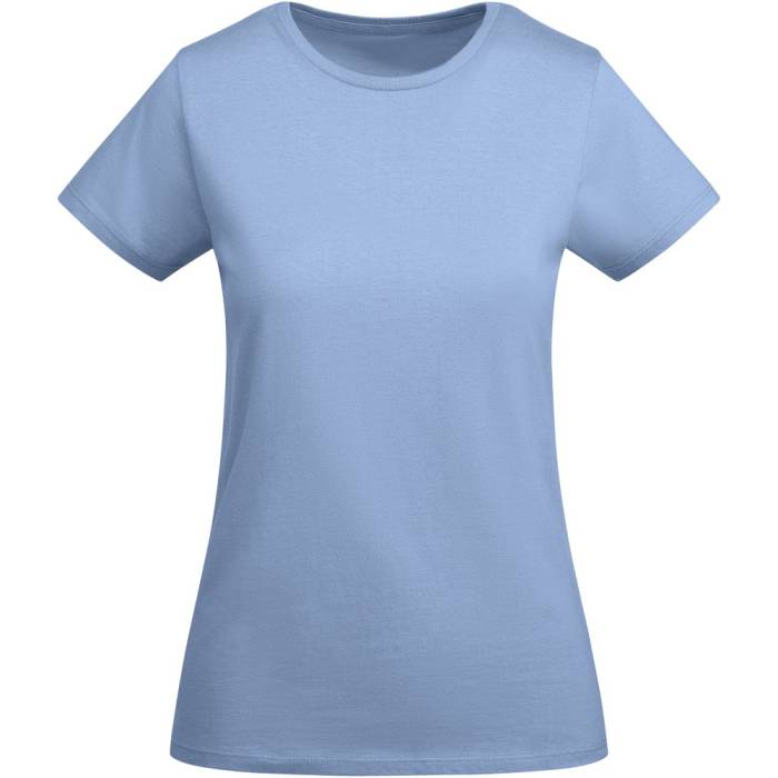 Roly Breda női organikus pamut póló, Sky blue, XL