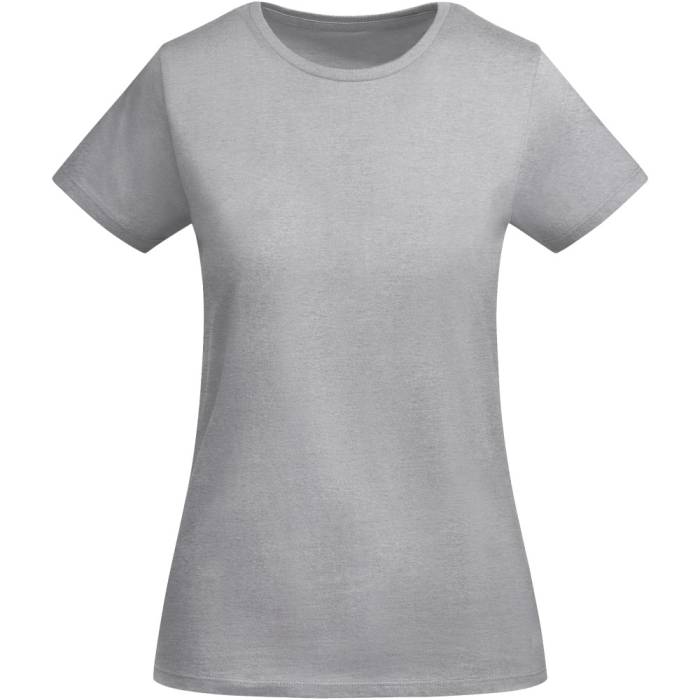 Roly Breda női organikus pamut póló, Marl Grey, XL - Marl Grey<br><small>GO-R66992U4</small>